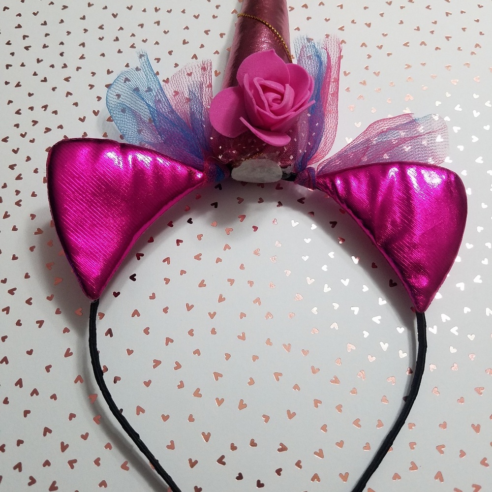 Pretty unicorn headband!  (3 for $15)